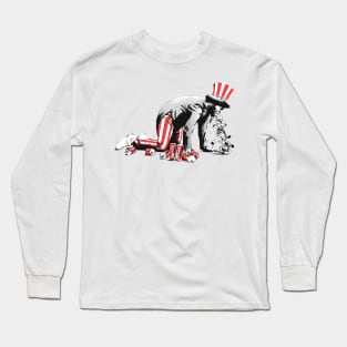 Uncle Sam Enjoy Capitalism Long Sleeve T-Shirt